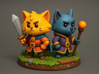 CatQuest Co-Op Miniature