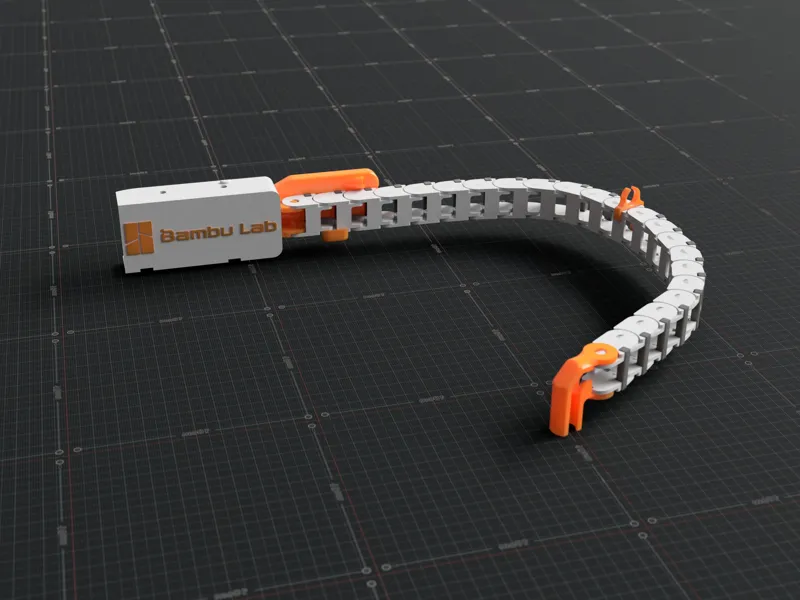 Bambu Lab P1P Cable Drag Chain Assembly - 5/9 Updated