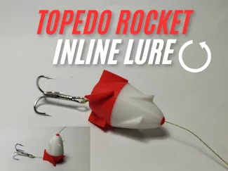 Topedo inline spinning Lure/bait