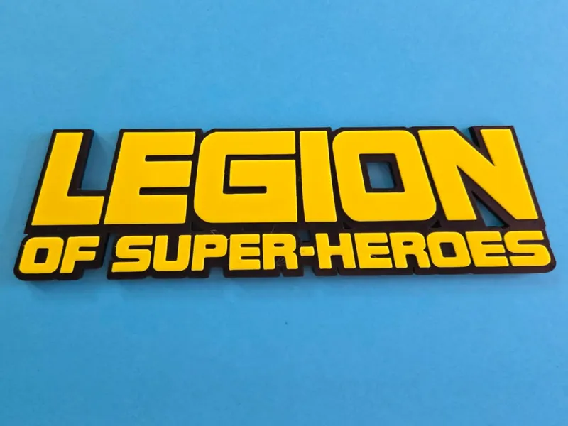 Legion of Superheroes comic logo