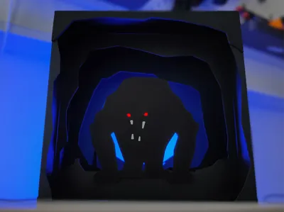 Black Monster from Another World