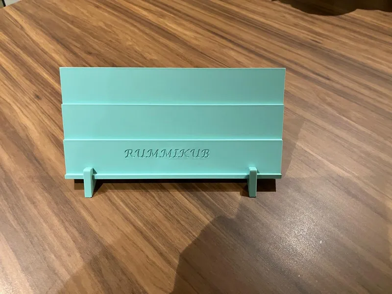 Rummikub tile stand