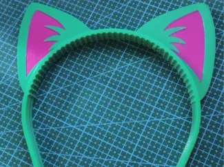 Cat ear hair band