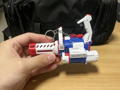 Egg with bunny ears Q6 Gatling, 80 per second