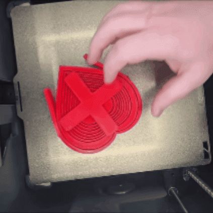 Fold Open Heart Basket