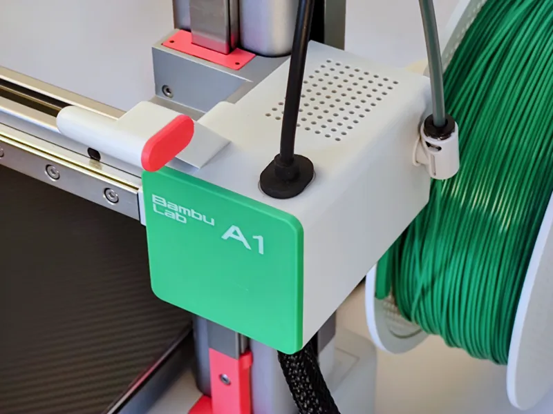 A1 Mini X Motor Faceplate with Logo