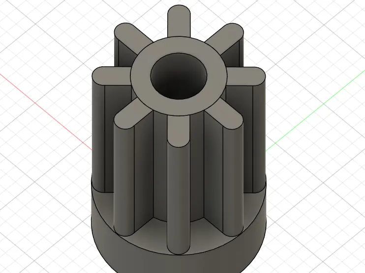 DC 6V motor gear for 2mm shaft