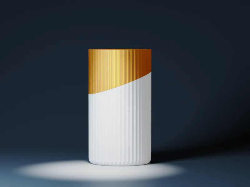 The Sliced Dry Vase Small