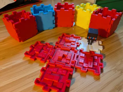 Juguete de Minecraft compatible con Mcdonalds