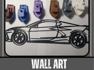 Corvette Wall Art
