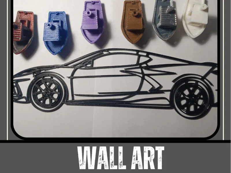 Corvette Wall Art