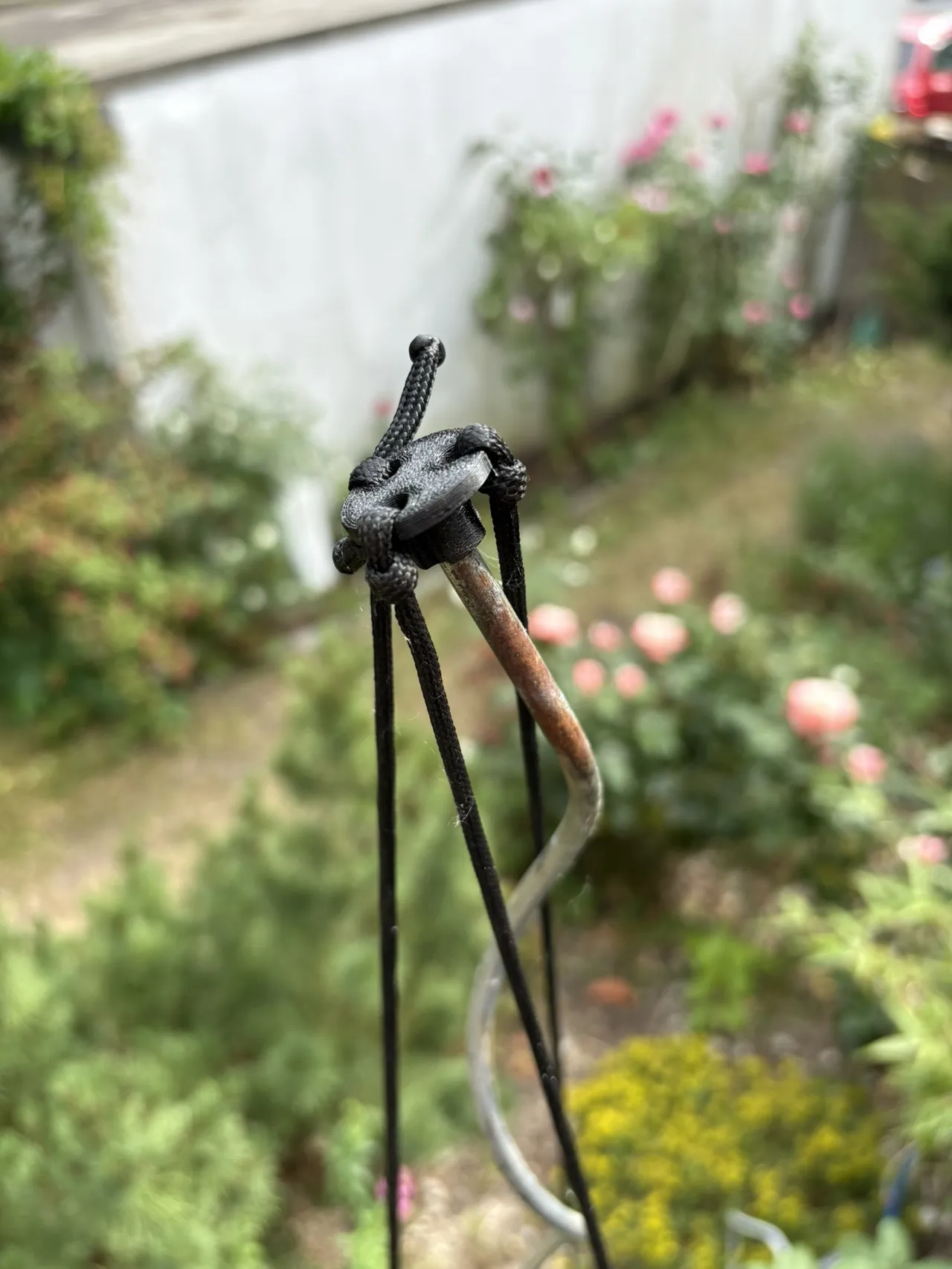 tomaten Stangen halterung Zentrierung befestigung view 2