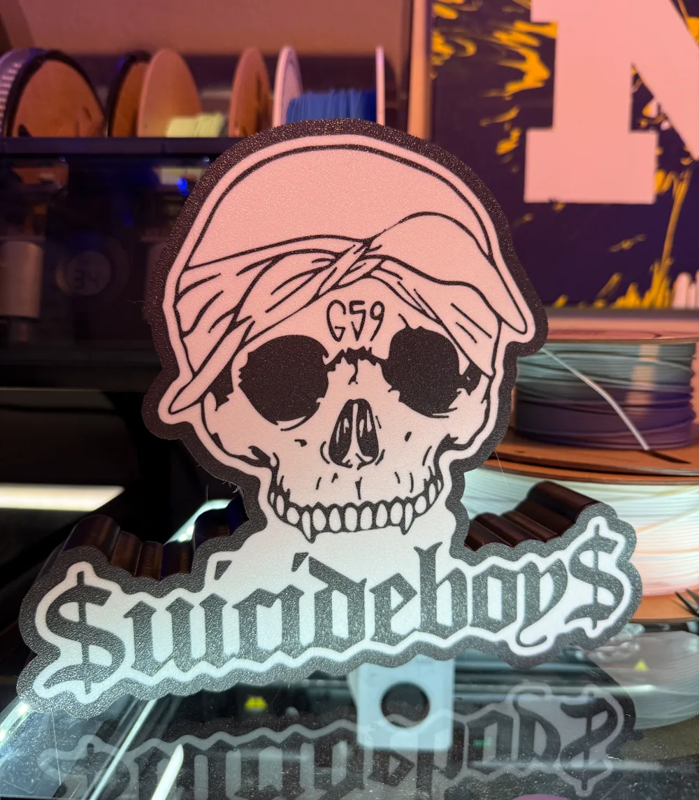 SUICIDEBOYS 3枚セット ZOKAWEAR Unisex Loose Fit Suicideboys - $uicideboy$ Printed