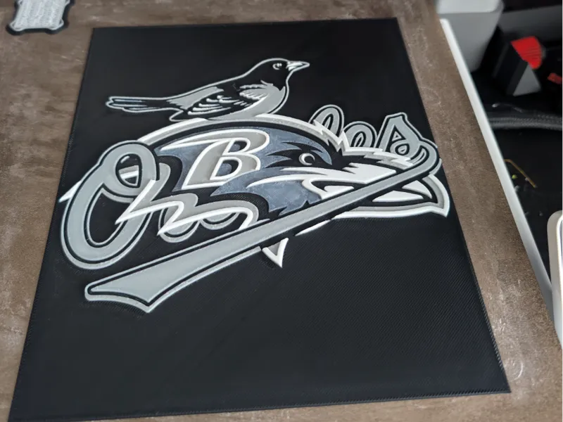 Orioles Ravens HueForge (Request)