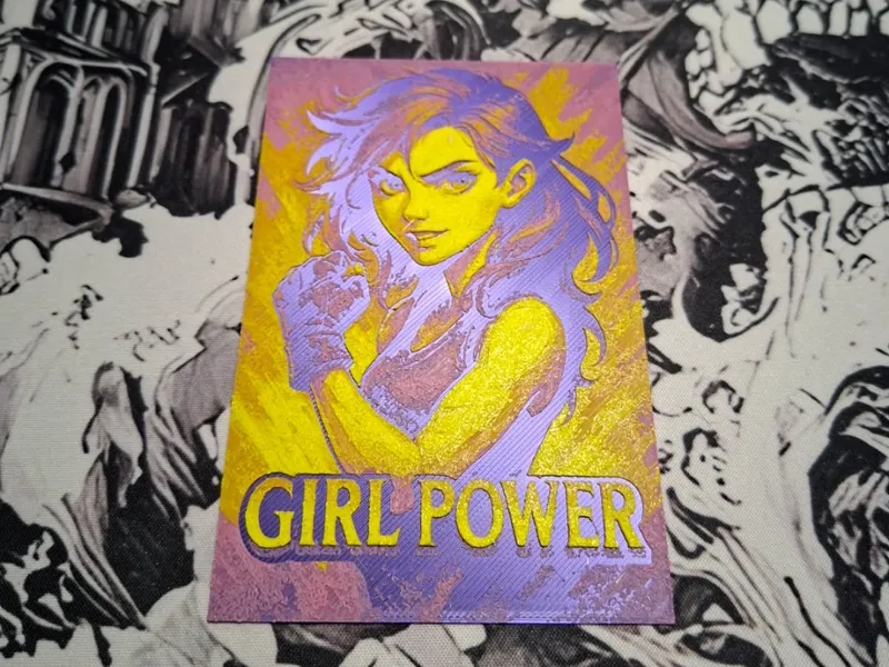 Hueforge Girl Power
