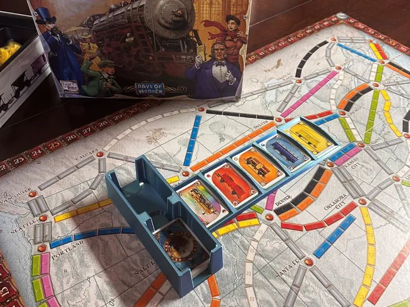 Ticket TO Ride Card Dock