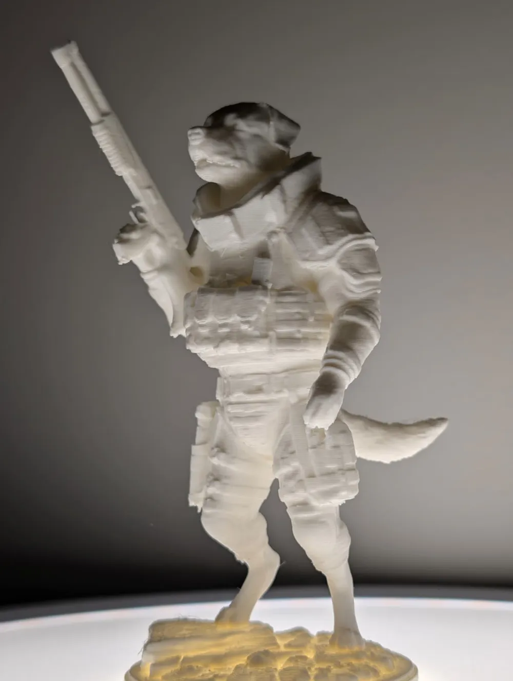 Soldier Rottweiler rottweiler soldier tanker - Free 3D Print Model - MakerWorld