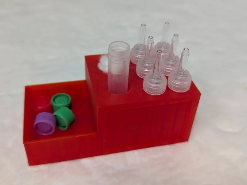 Blood vial holder