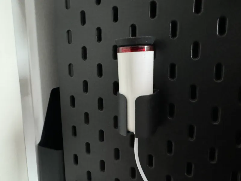IKEA Skadis Vacuum Pump Holder