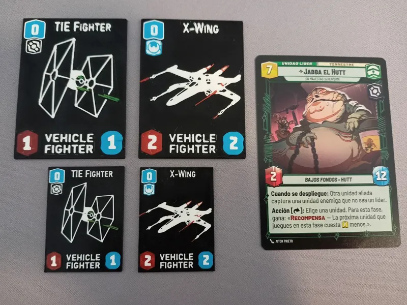 Tie Fighter and X-Wing Tokens for SWU