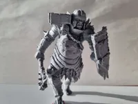 Giant with goblin