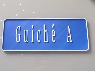 Service Counter Sign
