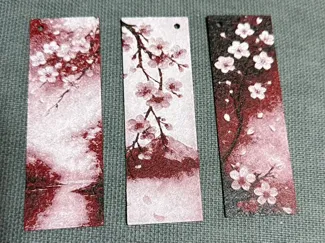 書籤-暮櫻流光 Ephemeral Sakura at Dusk