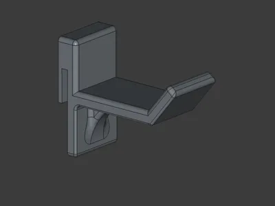 Heavy-duty shelf hook