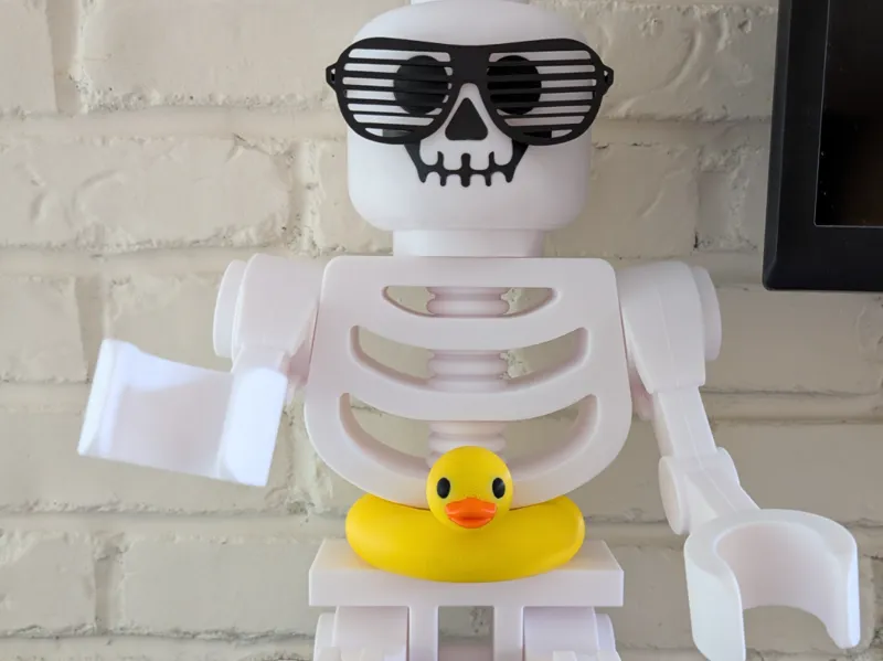 Duck Float Toy for 10:1 1000% Brick Skeleton