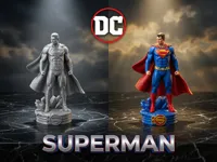Superman - 0.2mm layer, 2 walls, 10% infill