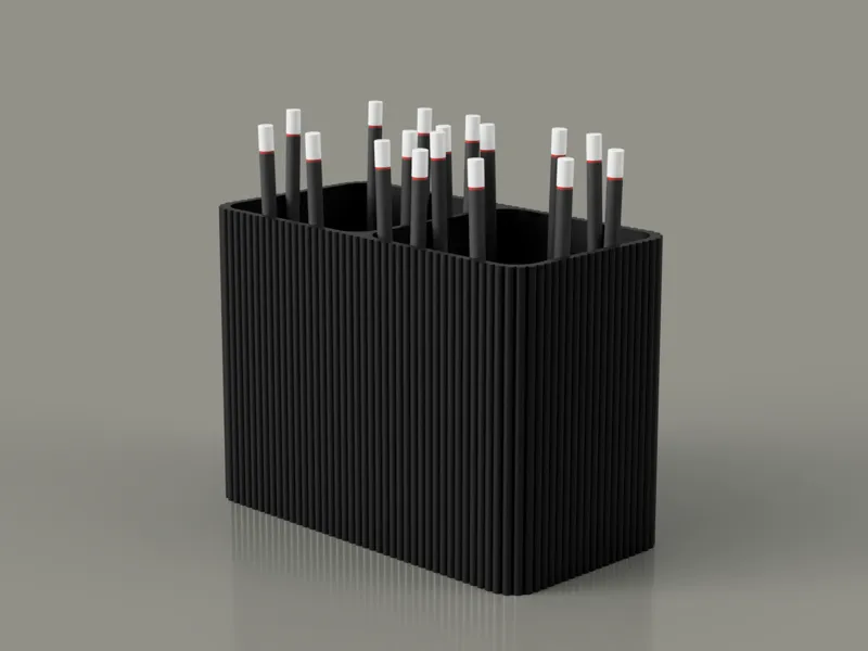 Rectangular Modern Pencil Holder