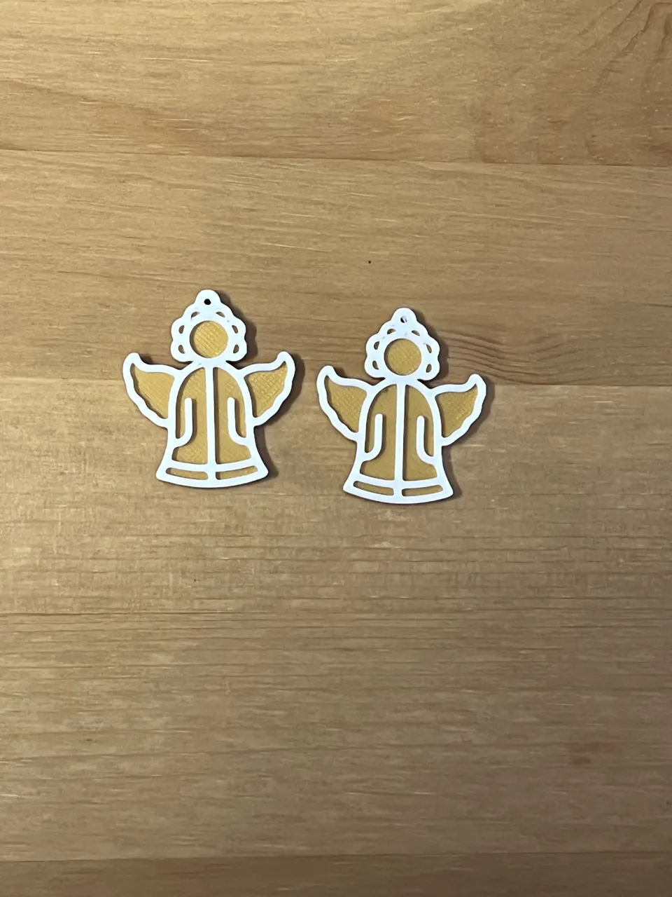 angel earrings view 2