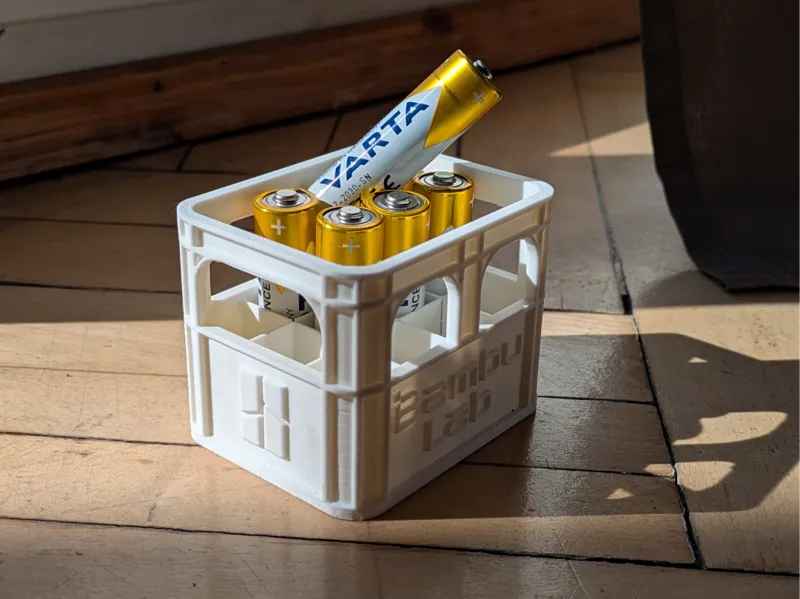 The Crate - AA Battery Organizer