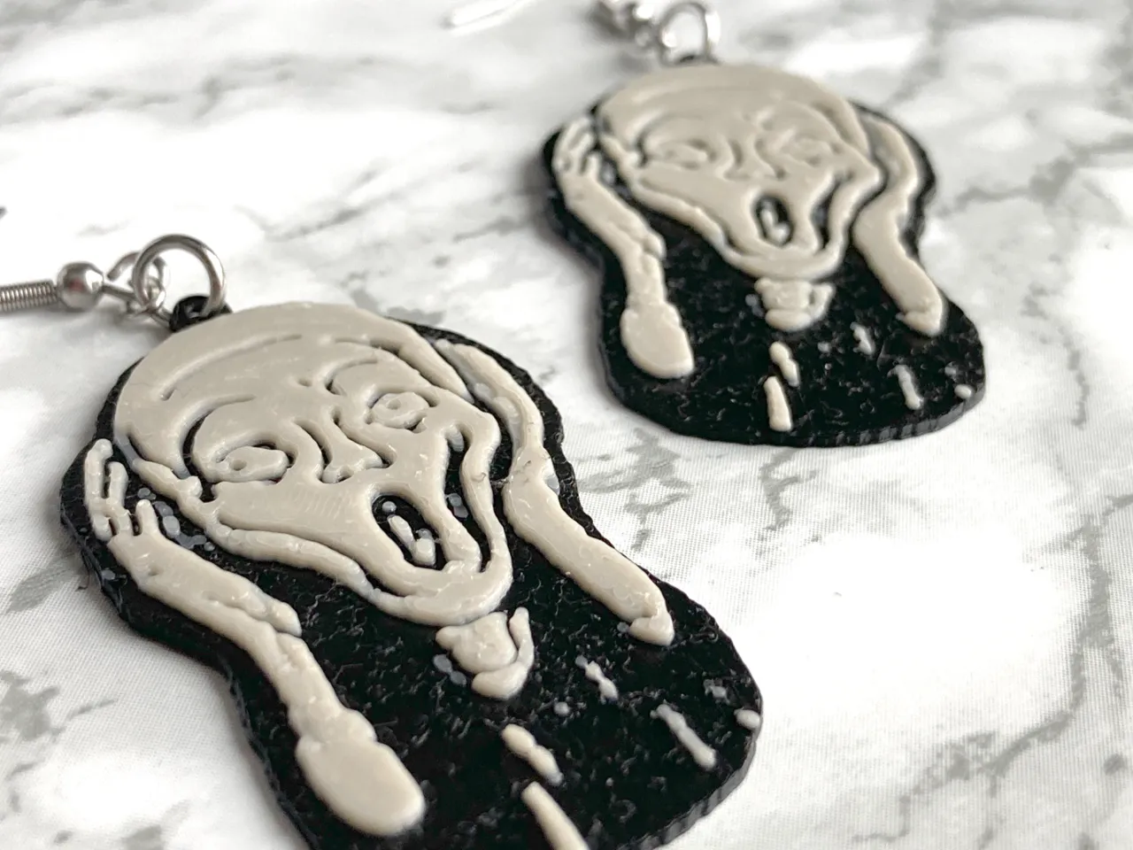 The Scream Earrings view 2
