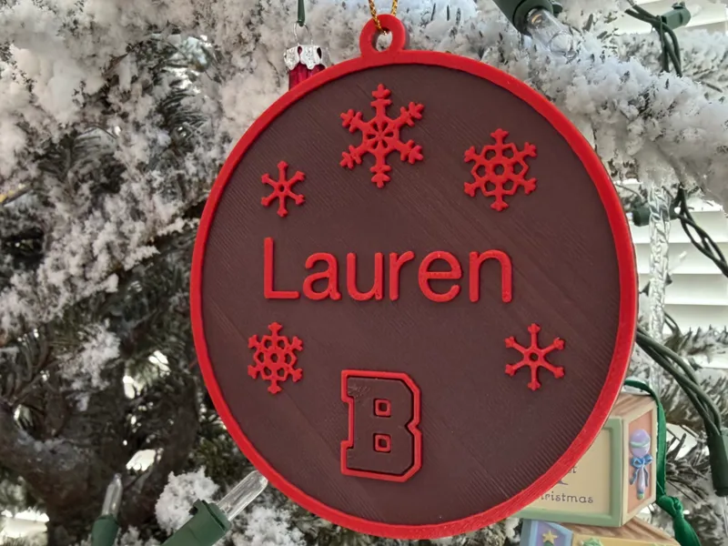 Brown Ornament