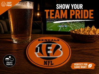 Cincinnati Bengals coaster nfl