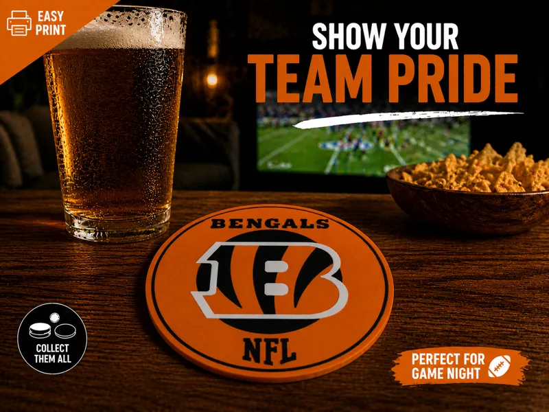 Cincinnati Bengals coaster nfl