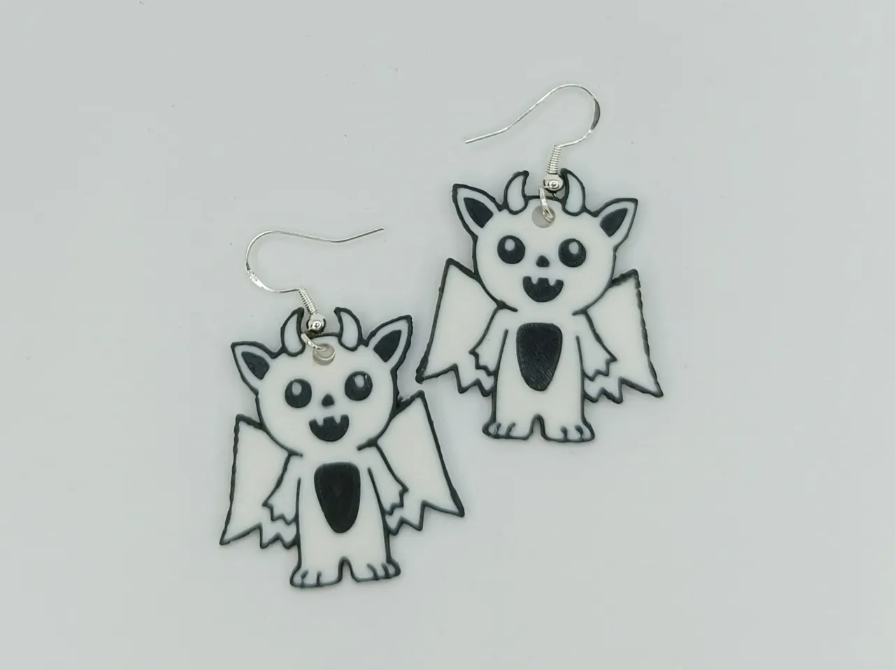 Cute Simple Dragon Earrings view 2