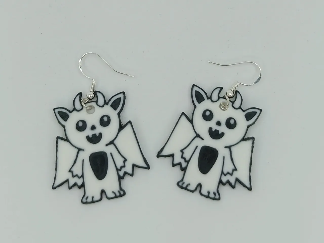 Cute Simple Dragon Earrings view 3
