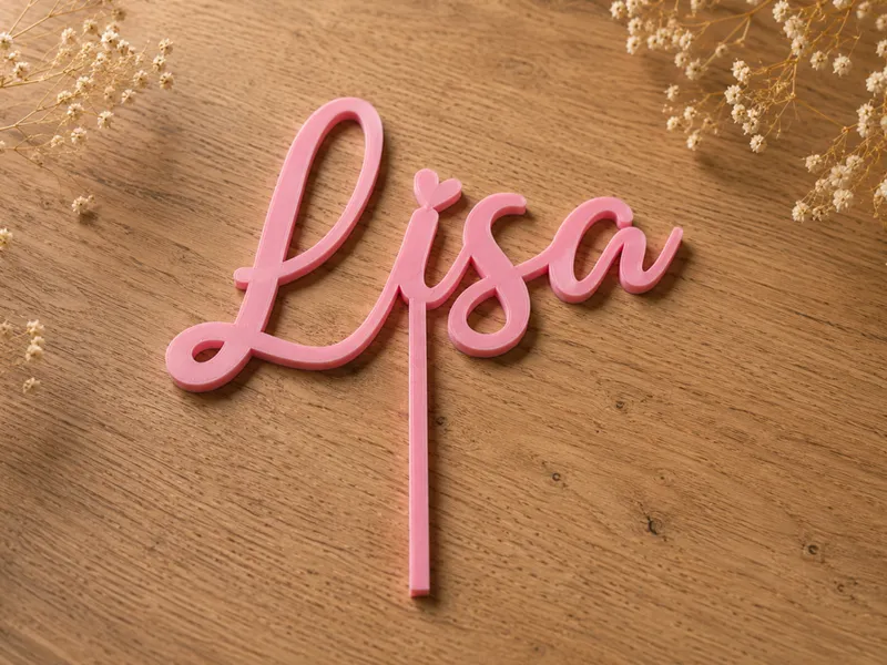 Cake Topper Lisa 