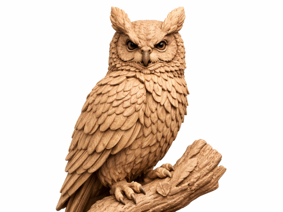 Majestic Owl Hunter