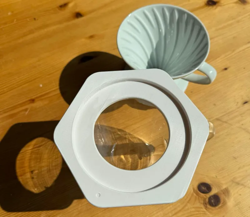 Hario V60 Large Mug Adapter v3