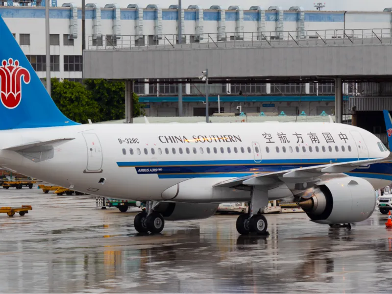 南方航空A319Neo 飞机浮雕彩色照片