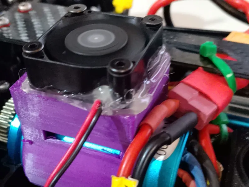 porta ventola per motori 1 10 rc