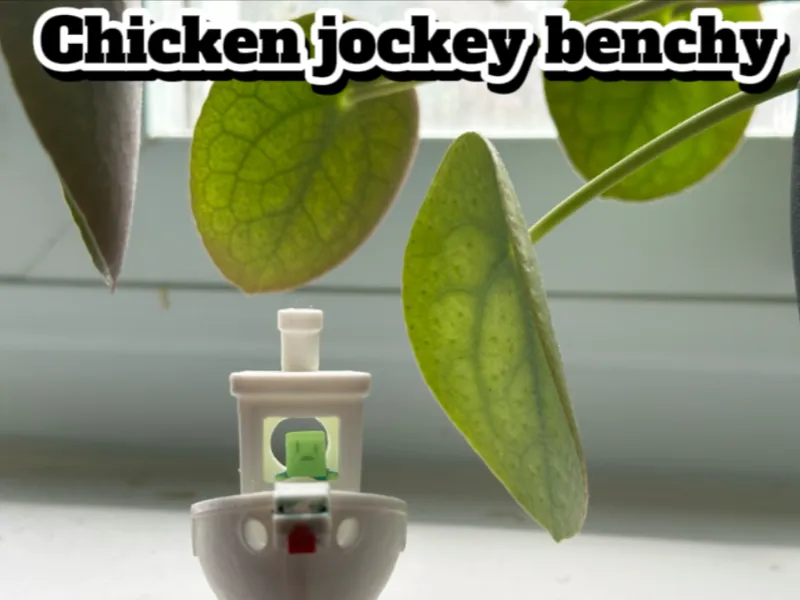 Chicken Jockey Benchy 