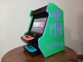 nintendo switch Arcade with 2 pad holder pokémon