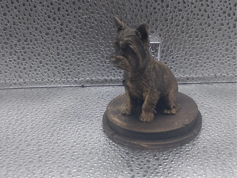 Yorkshire Terrier Dog Bust – 7cm Miniature Statue
