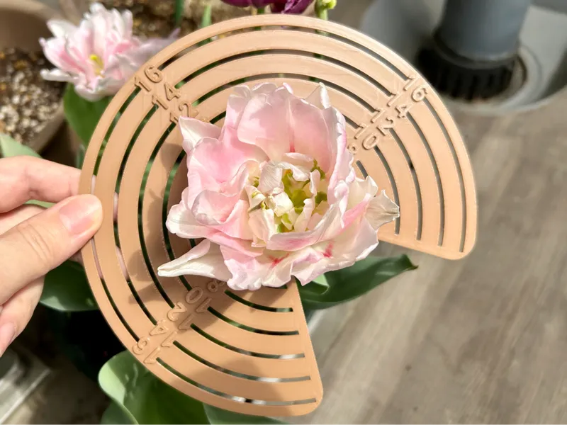 Flower Size Measuring Tool, flower measuring kit