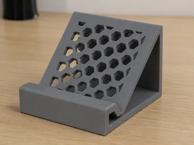Hexagonal Phone Stand
