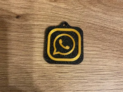 NFC keychain Whatsapp